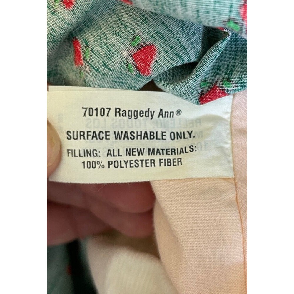 VTG 1998 Raggedy Ann Snowden And Friends 24" Cloth Doll Plush Stuffed Toy - Picture 7 of 7